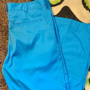 Blue Nike Golf Pants